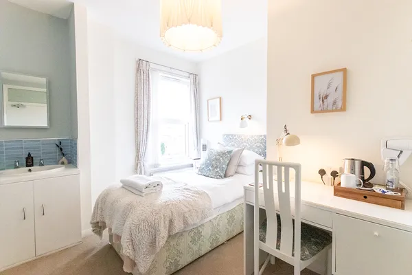 Single room with large window