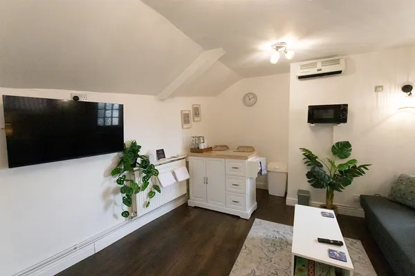 Studio lounge area