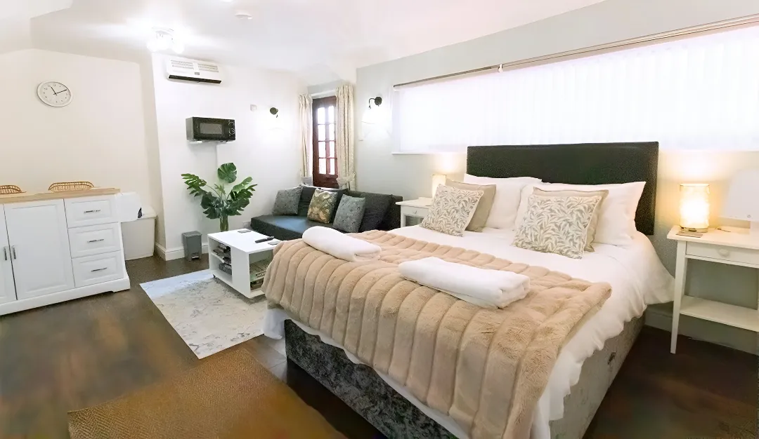 A photo of the studio interior